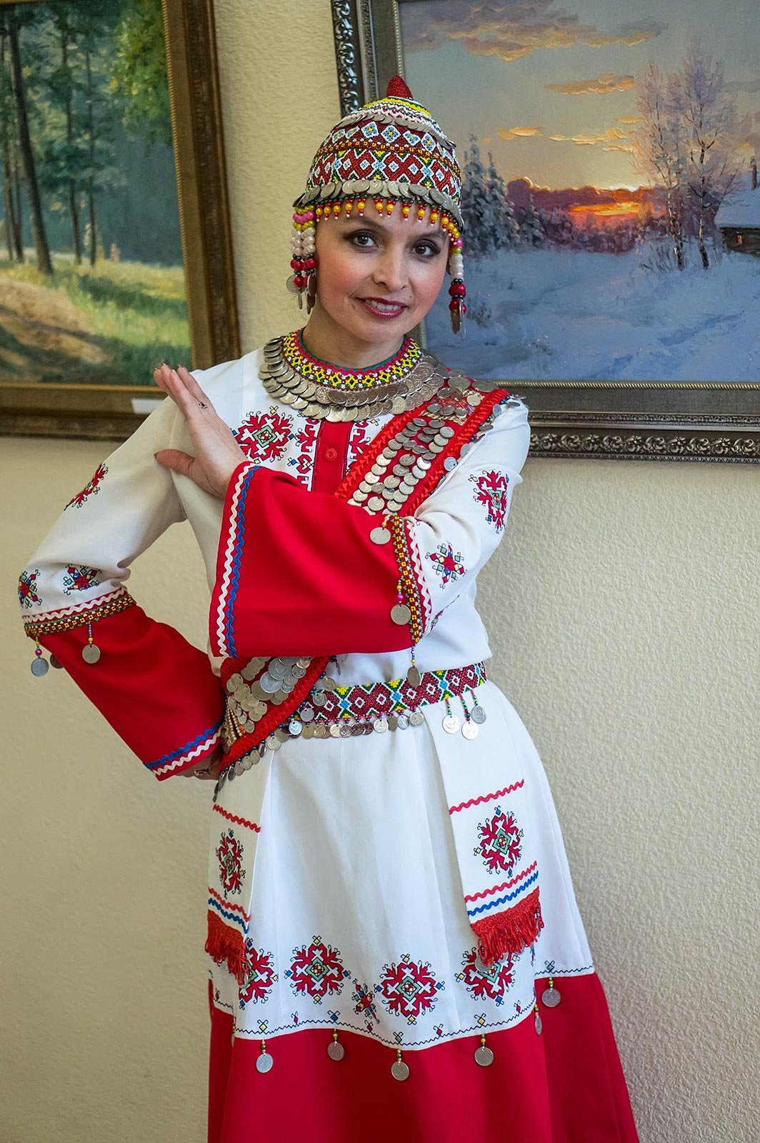Марийский костюм женский (54 фото)