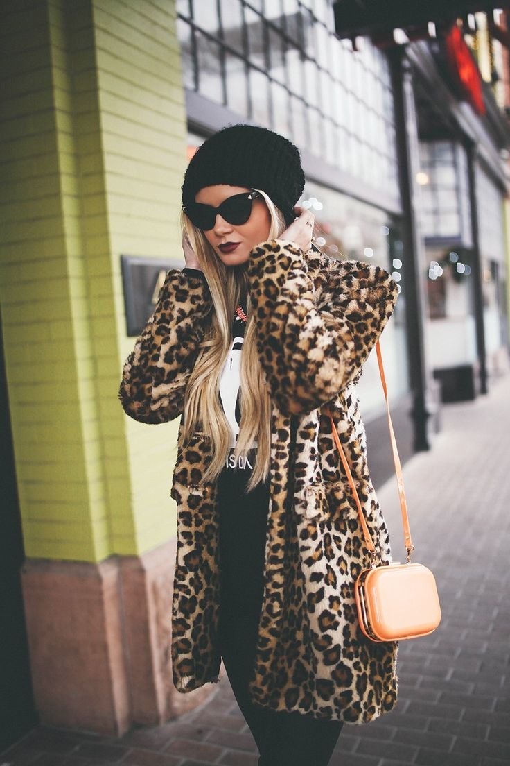 Леопардовая куртка женская (56 фото)