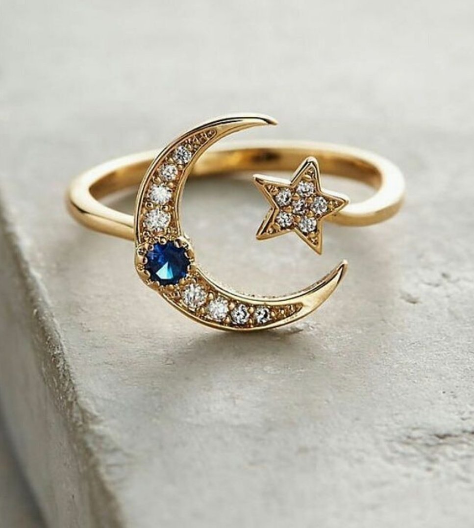 Золотое кольцо звезда. Кольцо полумесяц Санлайт. Кольцо полумесяц со звездой. Золотое кольцо с полумесяцем. Кольцо полумесяц со звездой золотое.