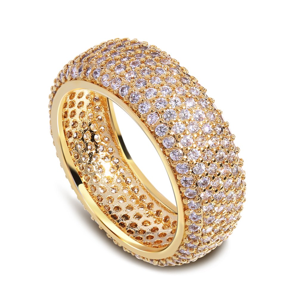 Золото для женщин цена. Обручальное кольцо с фианитом золотое 585. Широкое кольцо с камнями. Широкое кольцо из золота. Кольцо с камнями по кругу.