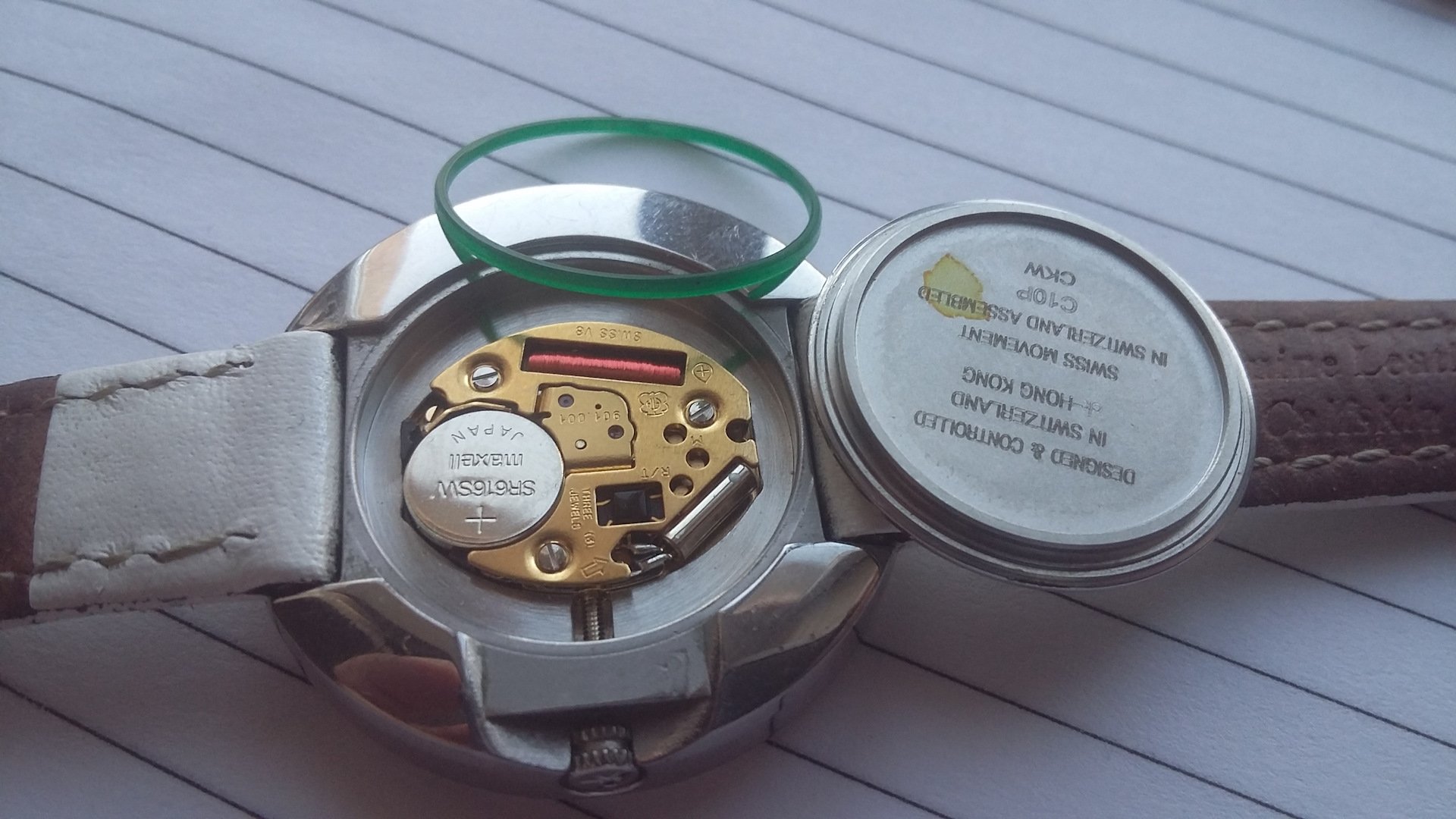 Tissot t825/925 Battery Replacement
