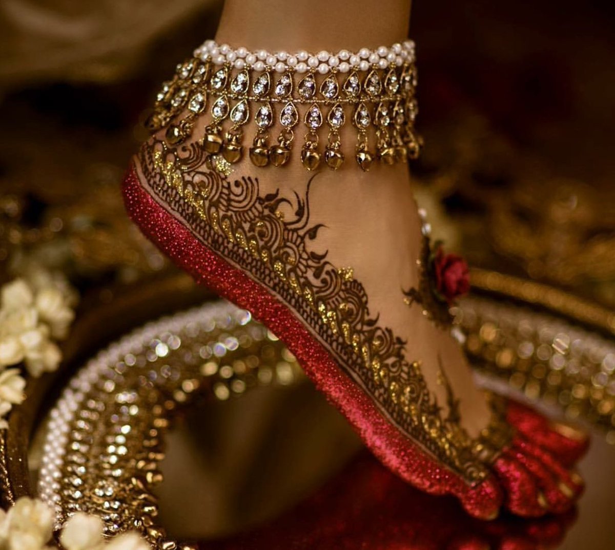 Мусульманская обувь. Индийские украшения. Индийские Свадебные украшения. Индийские браслеты. Украшение "Восточное".