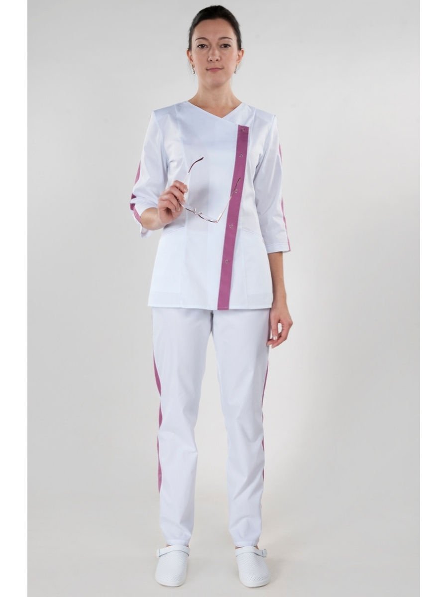 Сайт медицинской одежды модный. Костюм женский №415 (ТК.Тиси) DOCTORBIG, белый/салатовый. Костюм медицинский стильб. Медицинский костюм Боско. Халат 1 женский Боско медицинский.