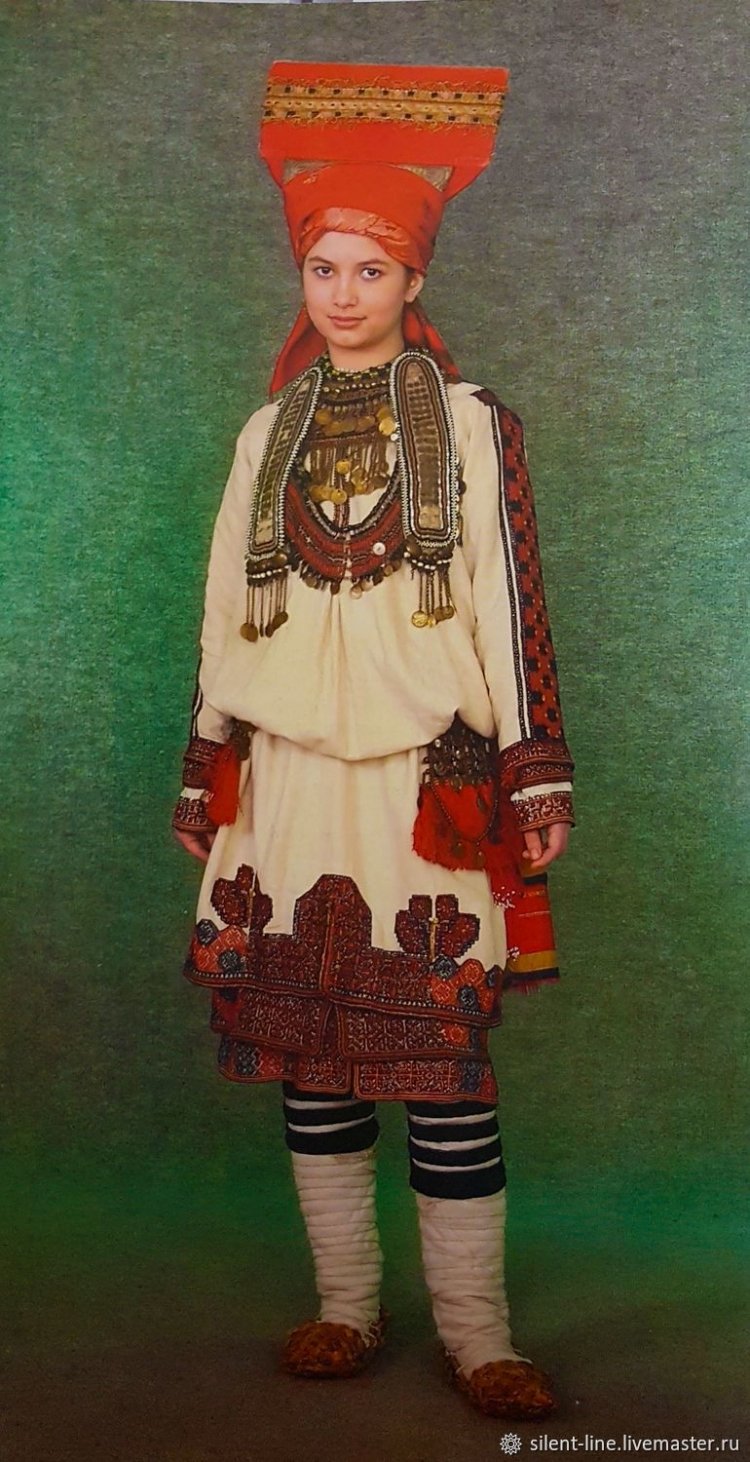 Мордовский костюм эрзя (72 фото)