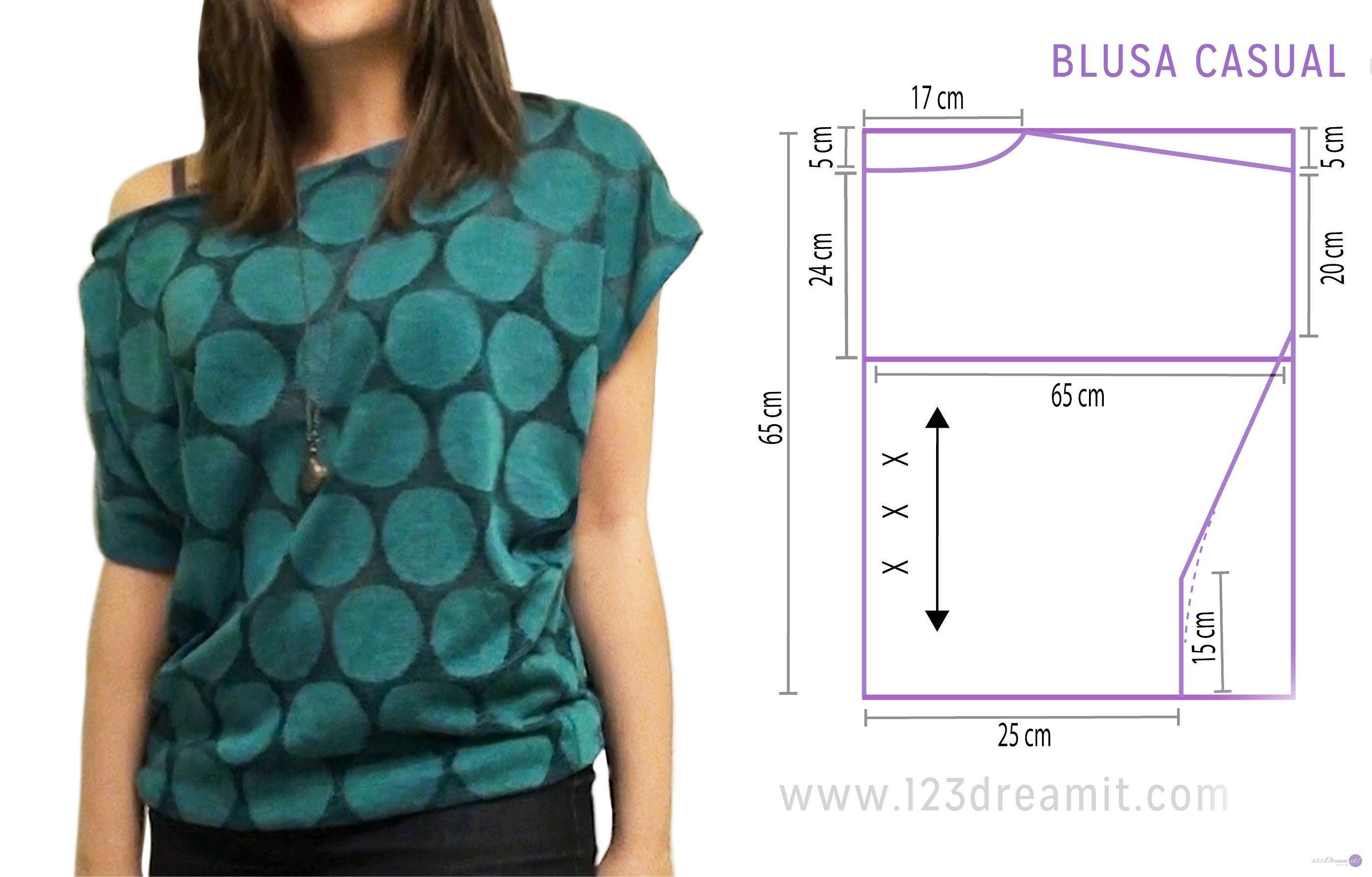 Блузка из 1 метра ткани. Моделирование блузки. Легкие выкройки блузок. Выкройка блузки. Простые выкройки летних блузок.