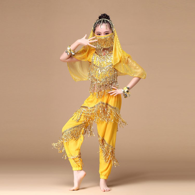 Индийский танцевальный костюм (74 фото)