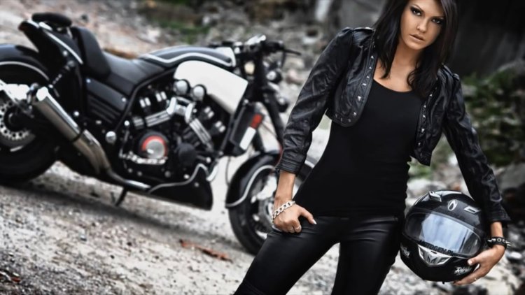 Кожаная куртка женская мотоциклетная (75 фото)