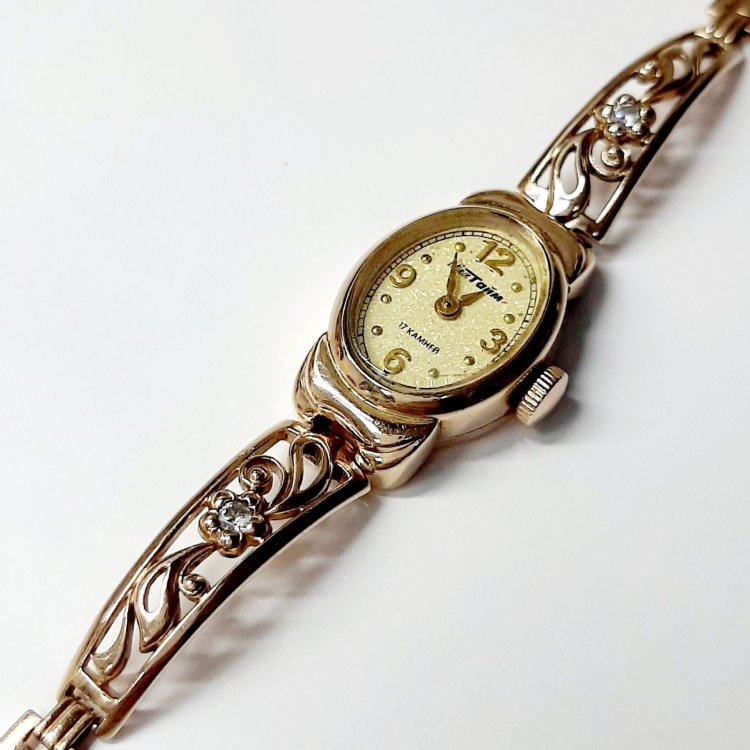 Женские золотые часы мактайм (80 фото)