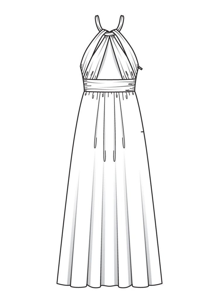 Платье с американской проймой выкройка (71 фото)